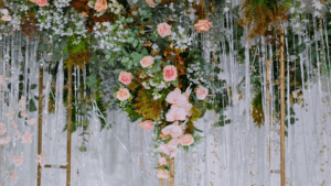 Elegant wedding decor featuring top must-have decorative greens from a floral greens distributor