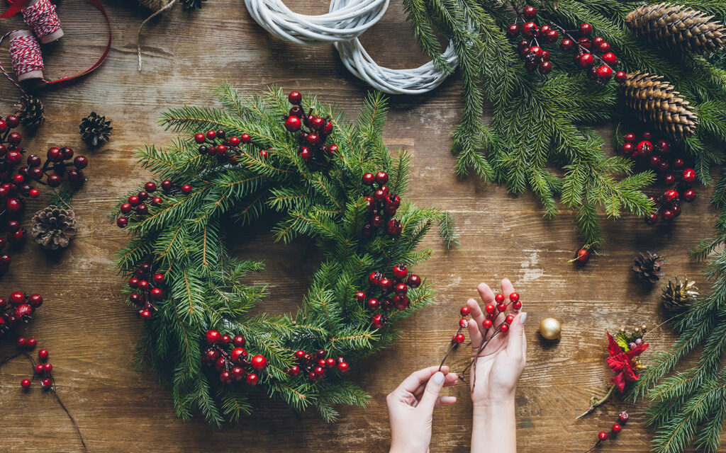 Fresh Christmas greenery wholesale