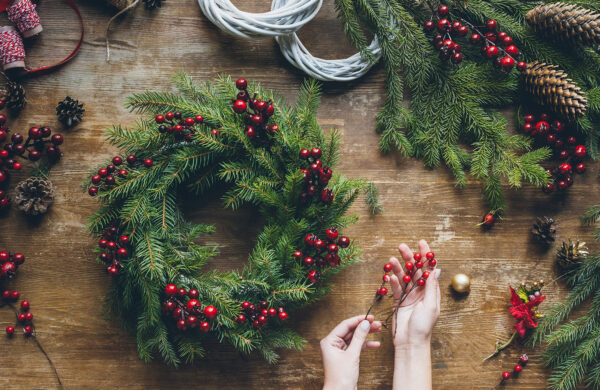 Fresh Christmas greenery wholesale